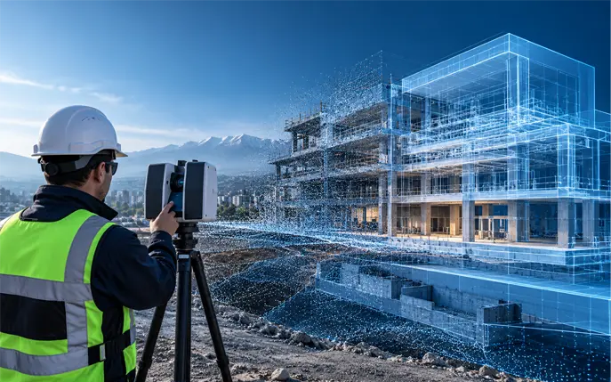 Escaneo láser 3D y modelo digital BIM aplicado a proyectos de ingeniería y construcción